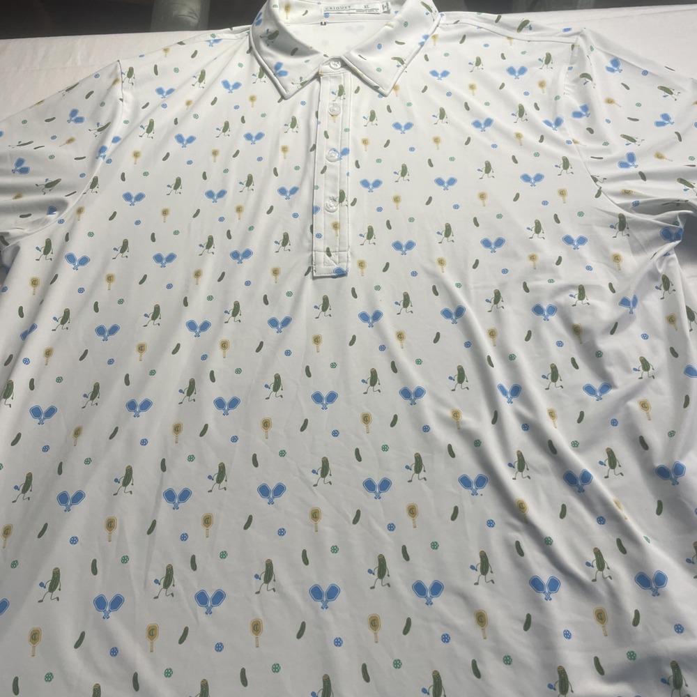 criquet polo shirt xl